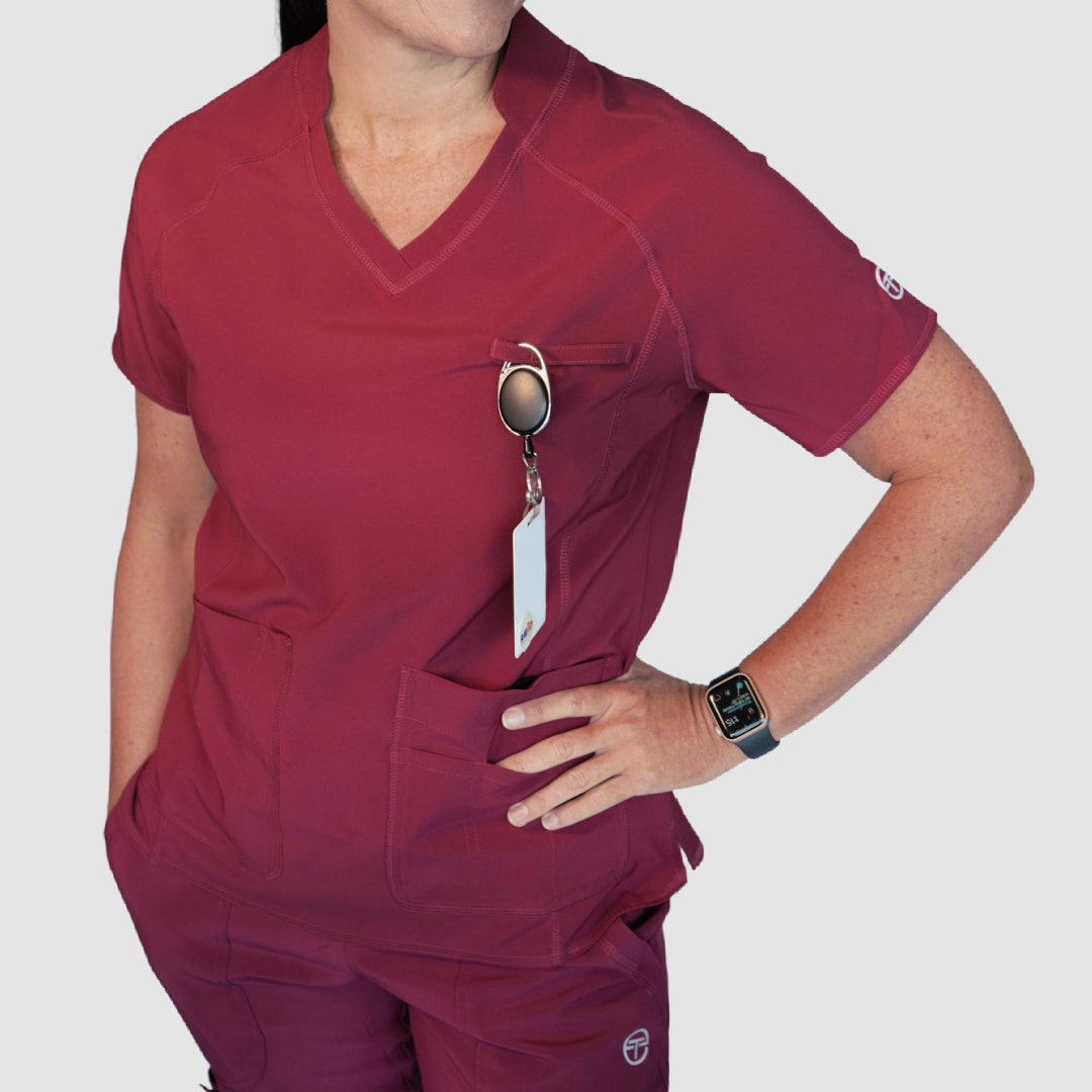 Women's Pomfrey scrub top